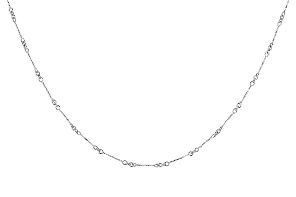 E274-51156: TWIST CHAIN (22IN, 0.8MM, 14KT, LOBSTER CLASP)