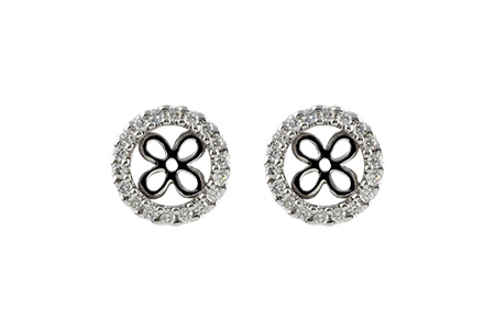 K188-12929: EARRING JACKETS .30 TW (FOR 1.50-2.00 CT TW STUDS)