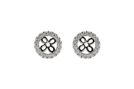 L188-12920: EARRING JACKETS .24 TW (FOR 0.75-1.00 CT TW STUDS)