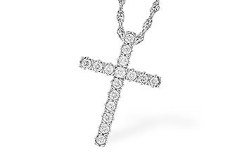 A274-45675: NECKLACE .25 TW