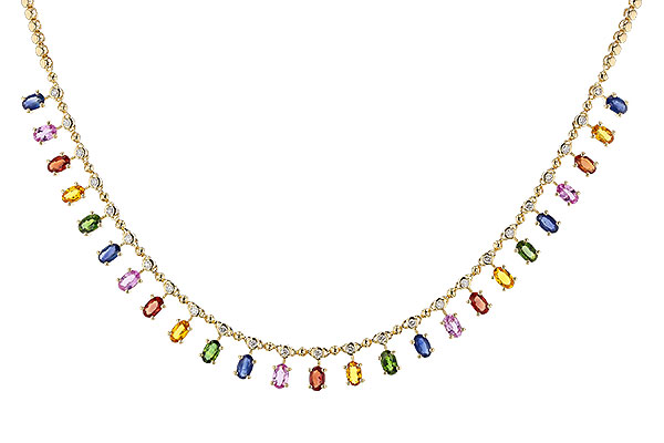 D275-40202: NECK 6.75 MULTI-COLOR SAPP 7.21 TGW (17.25")