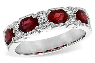 L190-83883: LDS WED RG 1.66 RUBY 1.84 TGW (5x4MM RUBY)
